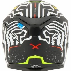 Nexx SX.100 Enigma Full-Face Helmet -Full-Face Helmets shop 00.8f.3c.D3NexxSX100HelmMattSchwarzWeiss21539741020