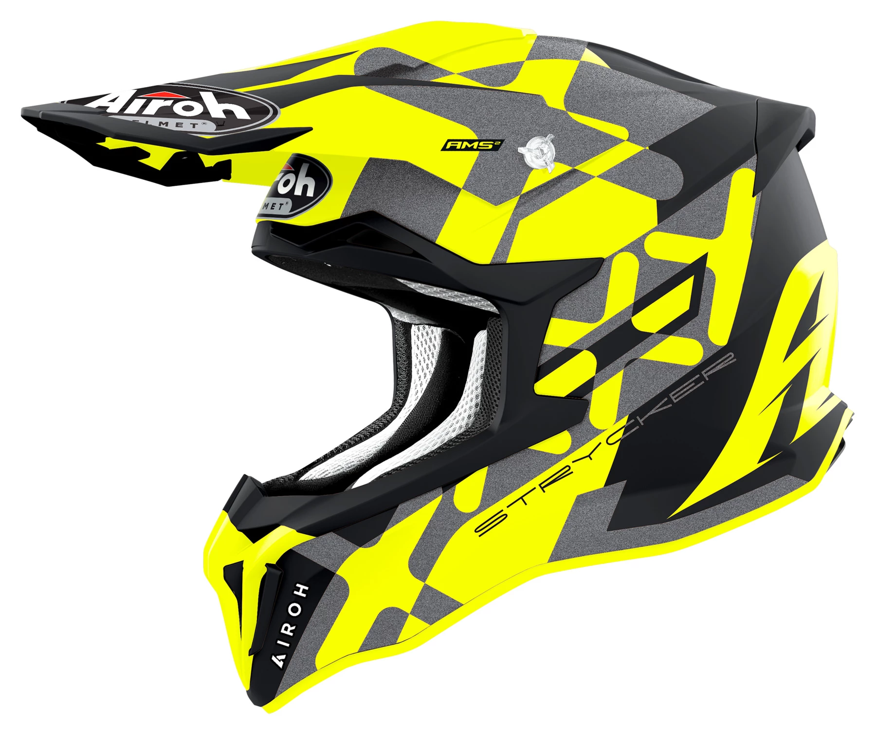 Airoh Strycker XXX Matt Yellow 1 Airoh Strycker XXX Matt Yellow