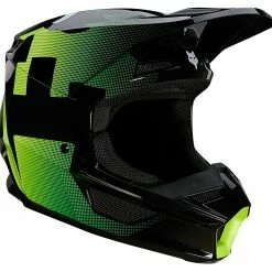 Fox V1 Tayzer Cross Helmet 9 Fox V1 Tayzer Cross Helmet -Full-Face Helmets shop 0f.e2.02.D1FoxV1TayzerSchwarzNeongelb21716241020
