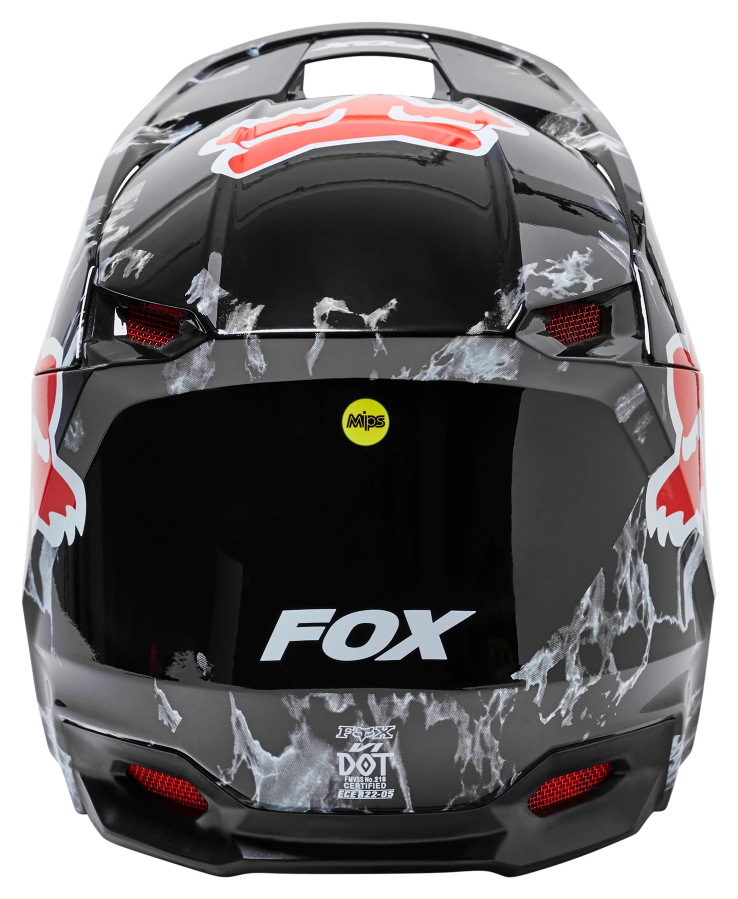 Fox V1 Karrera, Motocross Helmet 3 Fox V1 Karrera, Motocross Helmet - Image 3
