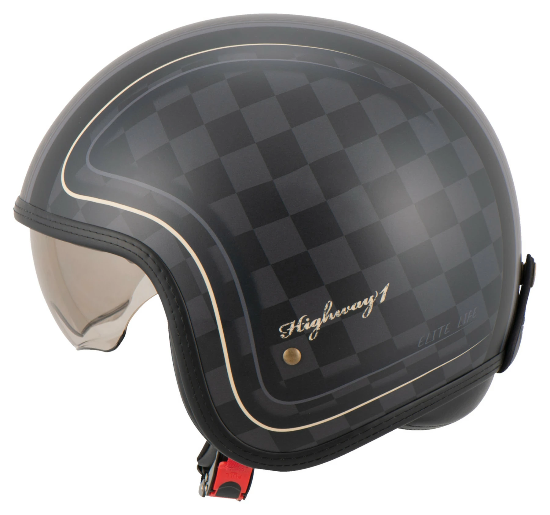 Highway 1 Retro 68 II Jet Helmet 1 Highway 1 Retro 68 II Jet Helmet