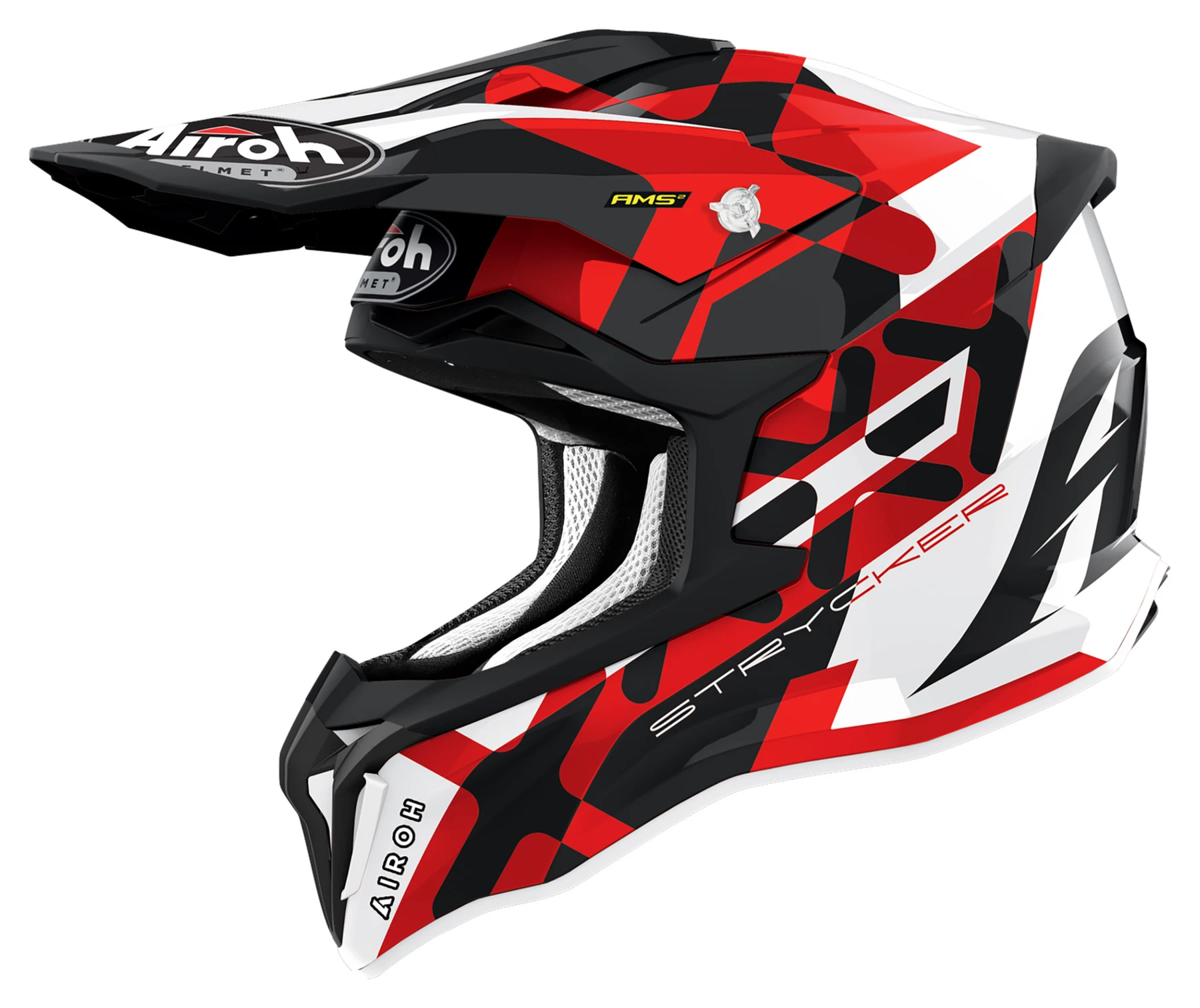 Airoh Strycker XXX Red Gloss 1 Airoh Strycker XXX Red Gloss