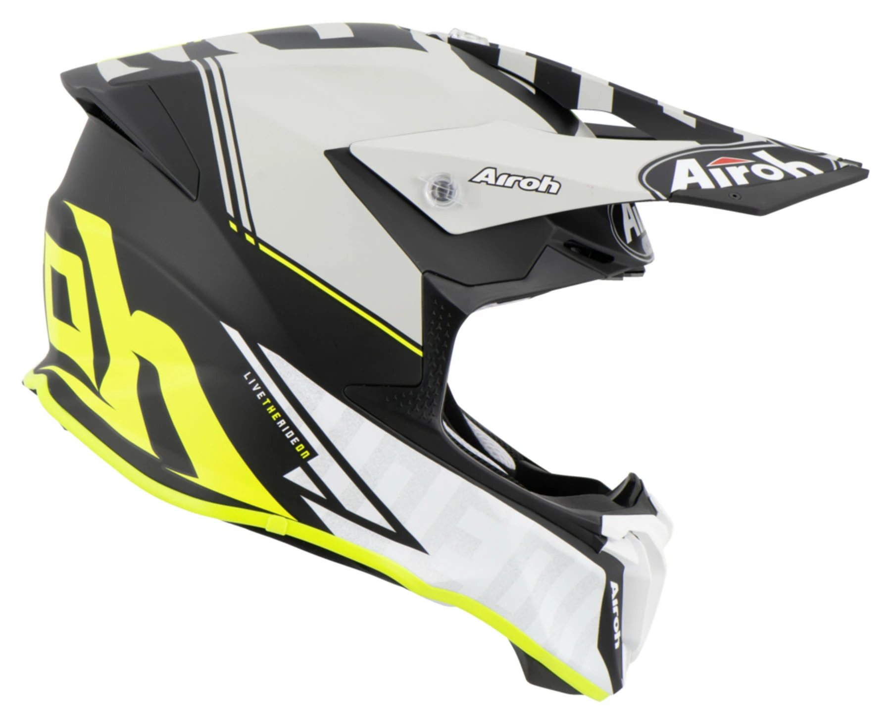 Airoh Twist 2.0 Tech Matt Gelb 5 Airoh Twist 2.0 Tech Matt Gelb - Image 5