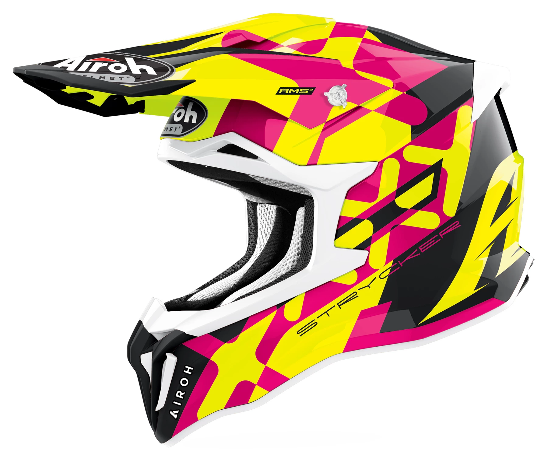 Airoh Strycker XXX Pink Gloss 1 Airoh Strycker XXX Pink Gloss