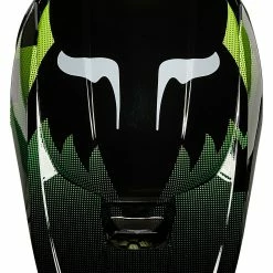 Fox V1 Tayzer Cross Helmet 8 Fox V1 Tayzer Cross Helmet -Full-Face Helmets shop 4f.ba .44.D4FoxV1TayzerSchwarzNeongelb21716241020