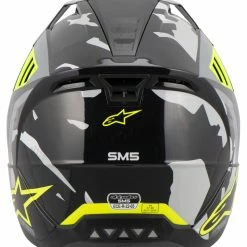 Alpinestars S-M5 9 Alpinestars S-M5 -Full-Face Helmets shop 5a.cc.bd .D3AlpinestarsSM5AnthrazitGelbGrau217184