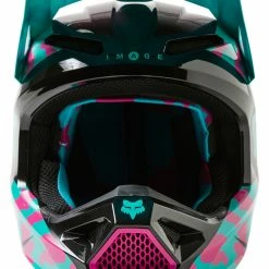 Fox V1 Nuklr Motocross Helmet -Full-Face Helmets shop 5a.d1.45.ARG217485FoxV1CrosshelmD2
