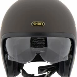 Shoei J.O Jet Helmet Matt Brown 11 Shoei J.O Jet Helmet Matt Brown -Full-Face Helmets shop 62.5c.d7.D2SHOEIJOMATTBROWN60470341019