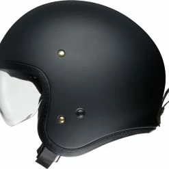 Shoei J.O Jet Helmet Matt Black -Full-Face Helmets shop 65.d2.00.215163410DET0216INET