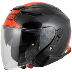 Shoei J-Cruise II Aglero TC-1 Jet Helmet -Full-Face Helmets shop 69.2c.33.D6ShoeiJCruiseIIAdagioTC1schwarzrot215496