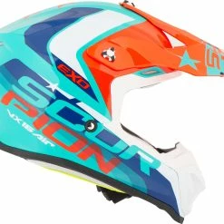 Scorpion VX-16 Air Nation -Full-Face Helmets shop 7c.03.12.D1ScorpionVX16AirGruenBlauRot21627341020