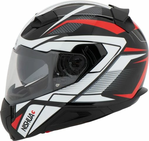 Nishua NTX-5 Full-Face Helmet -Full-Face Helmets shop 82.f4.3c.H1NishuaNTX5SchwarzWeissRot21714641020