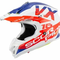 Scorpion VX-16 Air X-Turn -Full-Face Helmets shop 84.4d.f9.D6ScorpionVX16AirXTurnweissrot217095