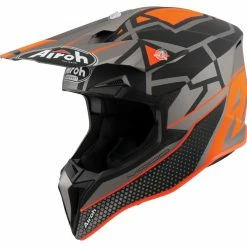 Airoh Wraap Mood -Full-Face Helmets shop 86.99.6d.D6AirohwraapmoodOrangeGrauSchwarz217846