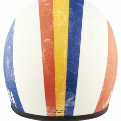 DMD Vintage Squadra Corse Jet Helmet -Full-Face Helmets shop 88.70.2c.D3DMDVintageSquadraCorseMattBeigeRotBlau21667141019