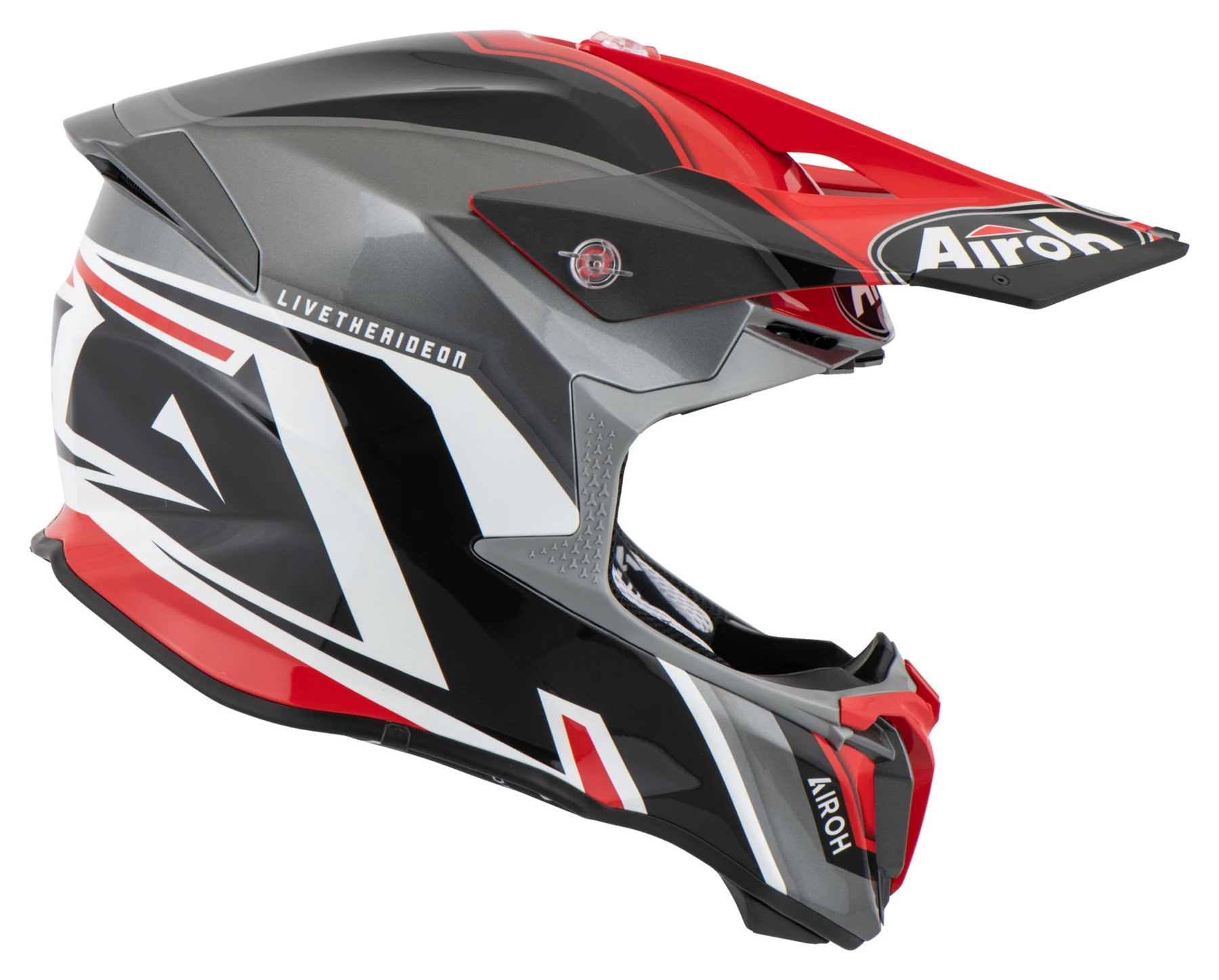 Airoh Twist 2.0 Shaken Red Glossy 5 Airoh Twist 2.0 Shaken Red Glossy - Image 5