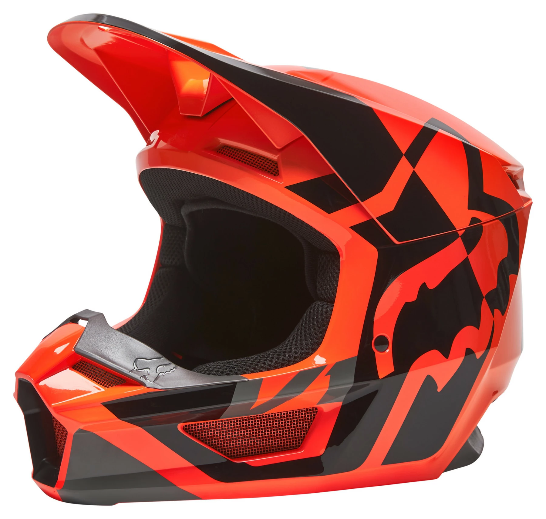 Fox V1 Lux, Motocross Helmet 1 Fox V1 Lux, Motocross Helmet