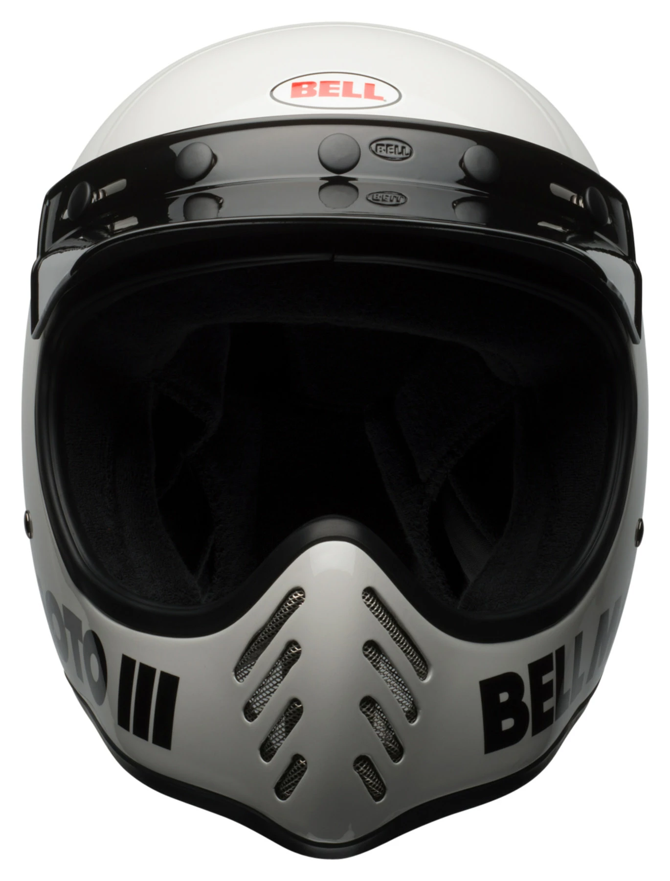 Bell Moto-3 Classic White 2 Bell Moto-3 Classic White - Image 2