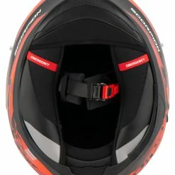 Scorpion Exo-520 Air Covern -Full-Face Helmets shop a1.02.67.D5ScorpionExo520AirCovermattschwarzrot217176
