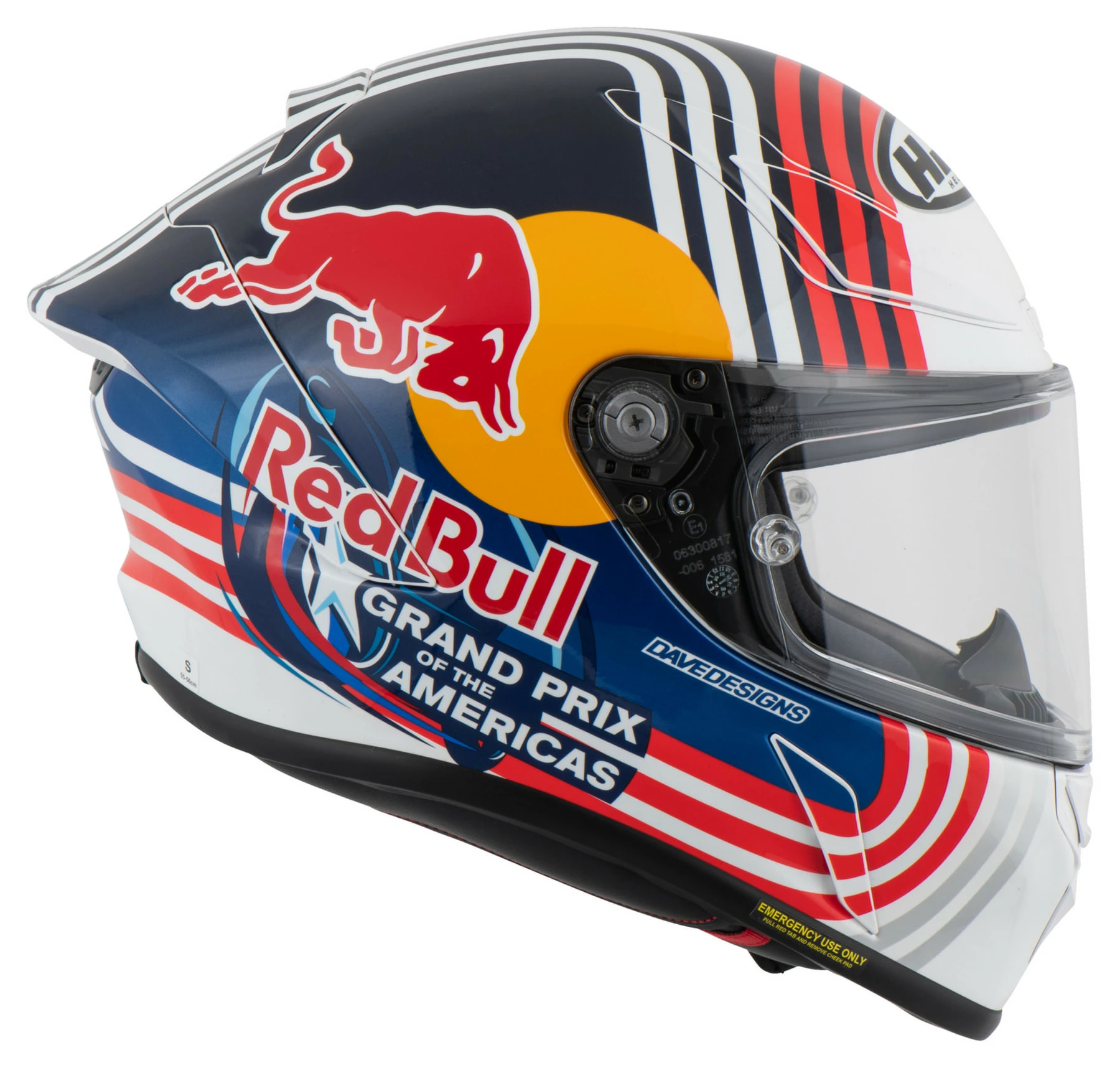 HJC RPHA 1 Red Bull Austin GP 7 HJC RPHA 1 Red Bull Austin GP - Image 7