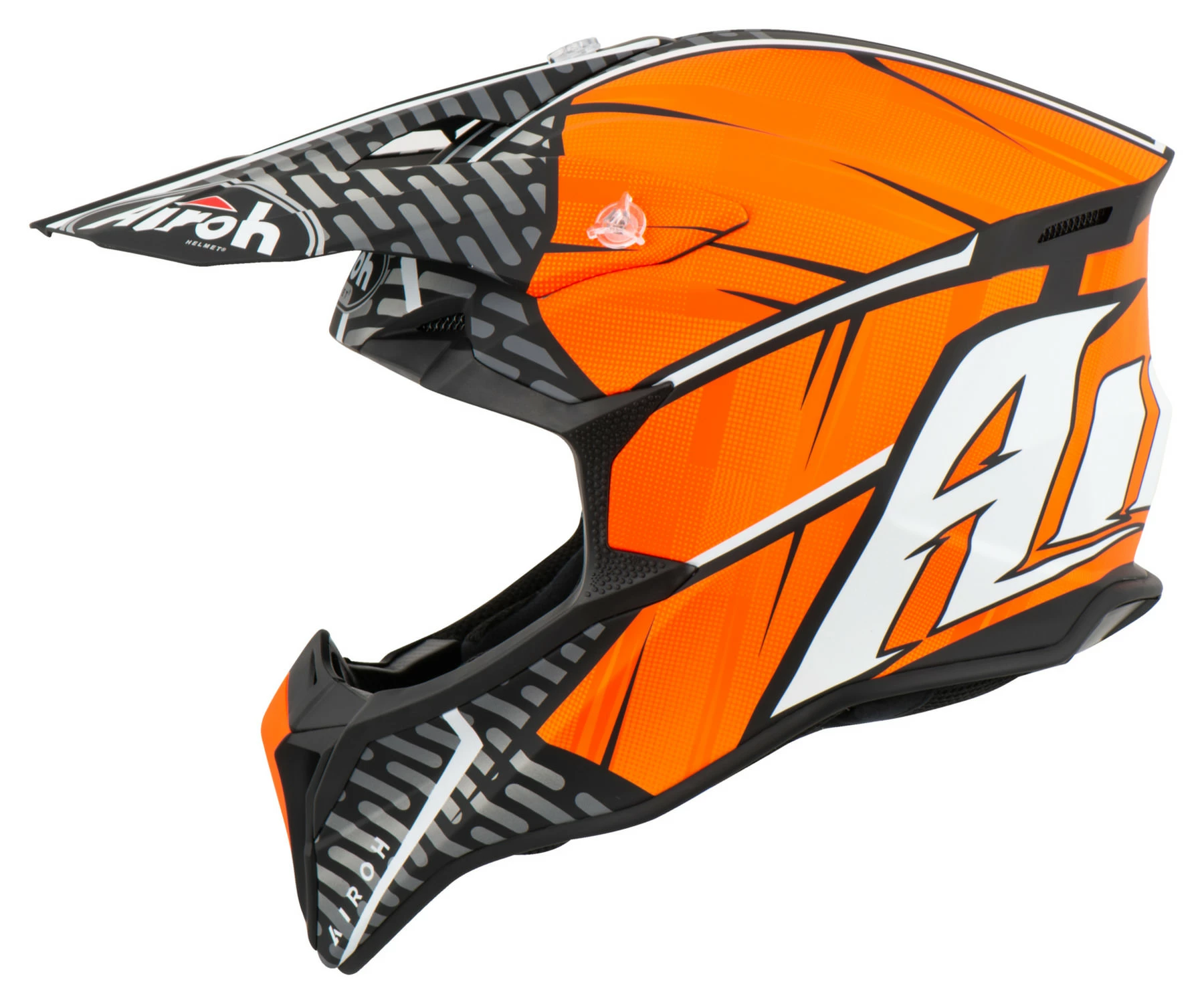 Airoh Wraap Idol Orange Matt 1 Airoh Wraap Idol Orange Matt