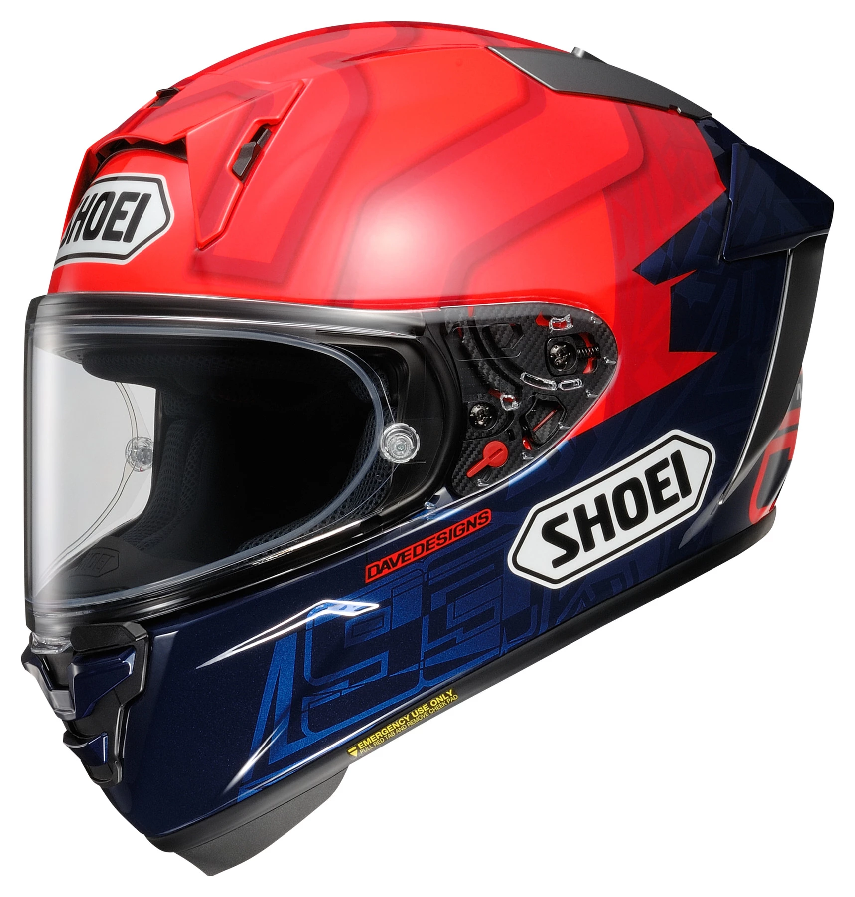 Shoei X-SPR Pro Marquez7 TC-1 1 Shoei X-SPR Pro Marquez7 TC-1