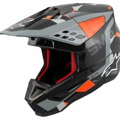 Alpinestars S-M5 -Full-Face Helmets shop ae.f0.21.D6AlpinestarsSM5AnthrazitRotGrau217185