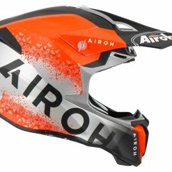 Airoh Twist 2.0 Bit Orange Matt -Full-Face Helmets shop b0.8f.60.ARG217709AirohTwist2BitD1