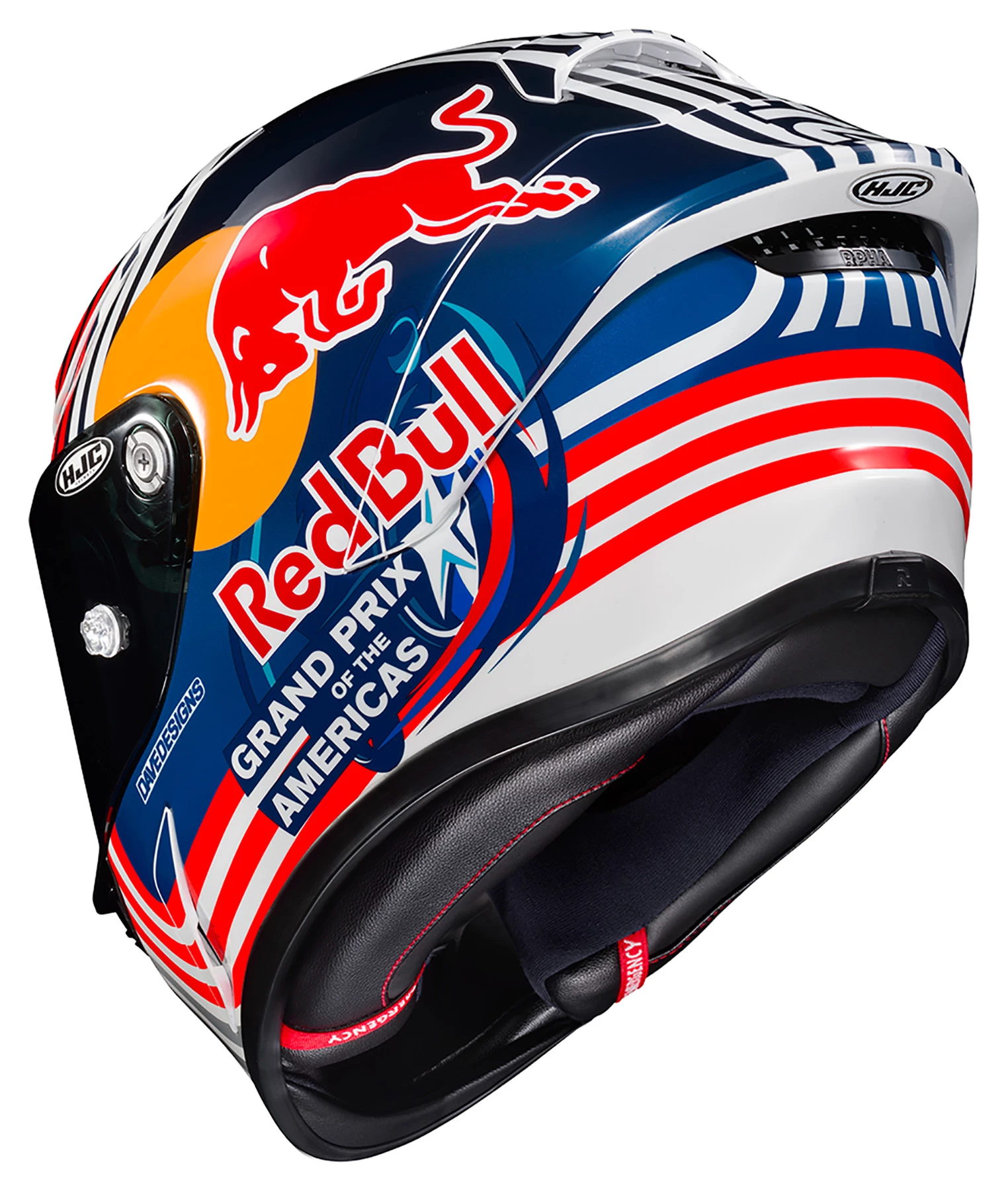 HJC RPHA 1 Red Bull Austin GP 6 HJC RPHA 1 Red Bull Austin GP - Image 6