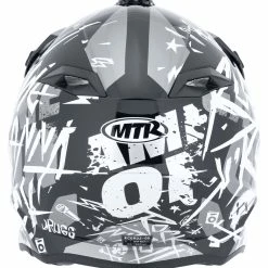 MTR X6B Motocross Helmet 13 MTR X6B Motocross Helmet -Full-Face Helmets shop b6.8b.12.D3MTRX6BCrosshelmschwarzgrauweiss21501541020