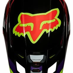 Fox V2 Voke Cross Helmet -Full-Face Helmets shop bf.22.13.D4FoxV2VokeSchwarzLilaNeon21716841020