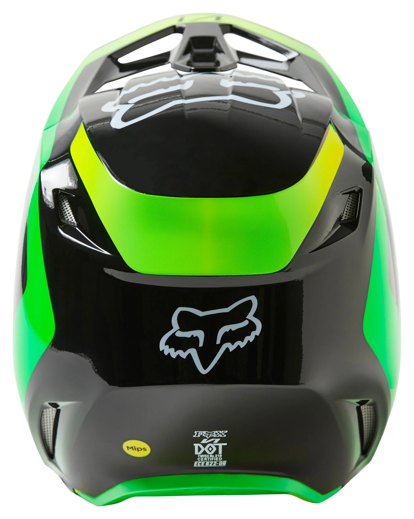 Fox V1 Dpth Motocross Helmet 5 Fox V1 Dpth Motocross Helmet - Image 5