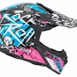 MTR X6B Motocross Helmet -Full-Face Helmets shop d5.7b.e8.D1MTRX6BCrosshelmschwarzblaupink21501741020