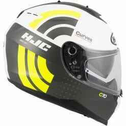 HJC C70 Curves MC4HSF -Full-Face Helmets shop d9.c6.49.D1HJCC70CurvesWeissGelb216897