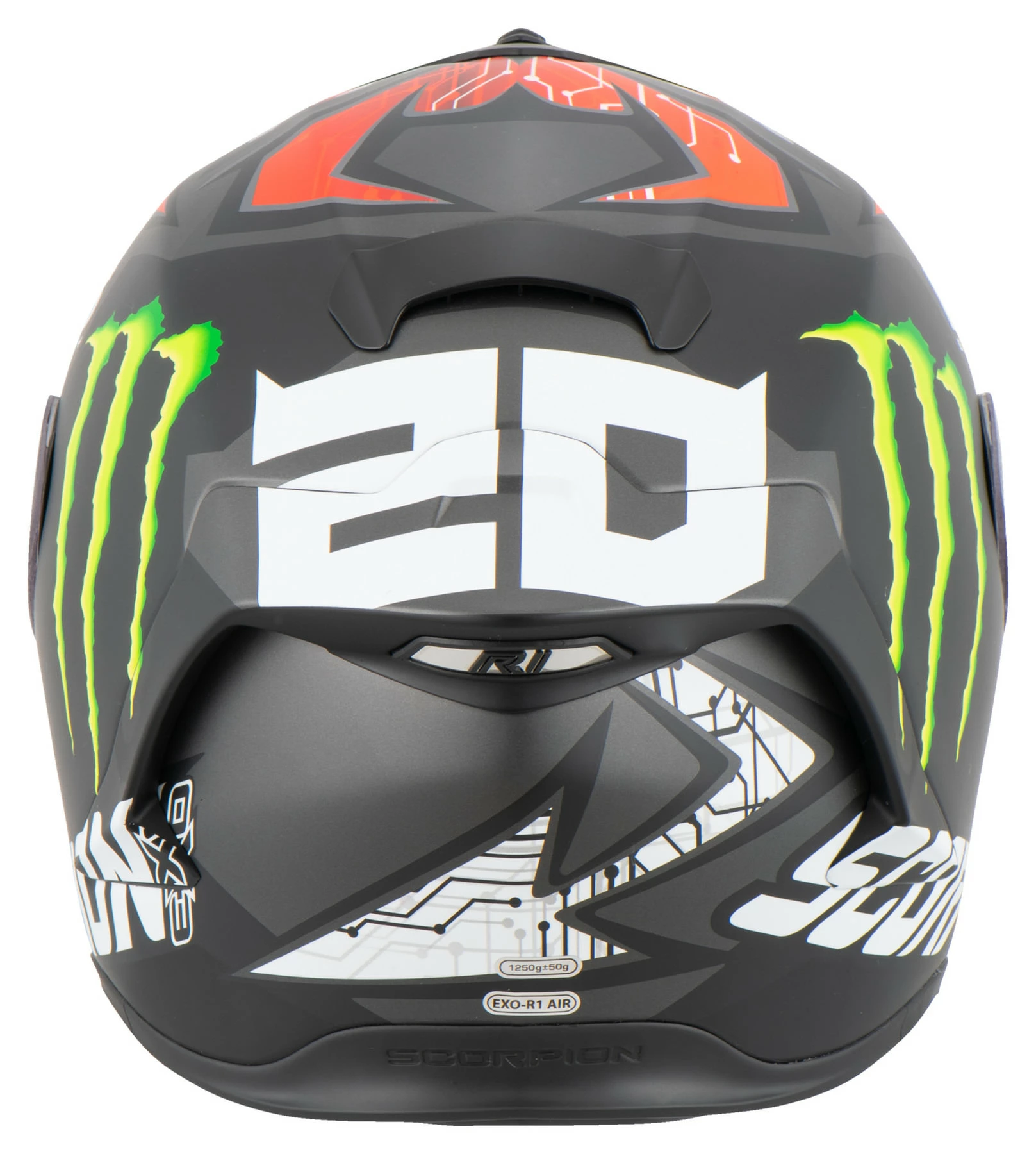 Scorpion Exo-R1 Air Full-face Helmet 6 Scorpion Exo-R1 Air Full-face Helmet - Image 6