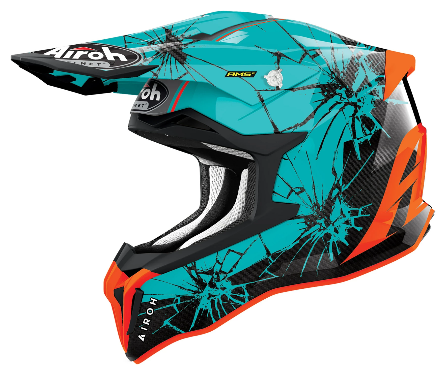 Airoh Strycker Crack Gloss 1 Airoh Strycker Crack Gloss