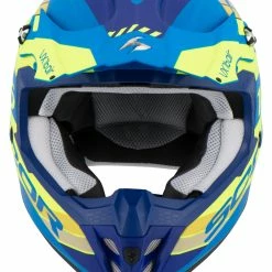 Scorpion VX-16 Air X-Turn -Full-Face Helmets shop fa.a6.14.D2ScorpionVX16AirXTurnmattblauneongelb21709602